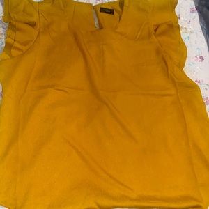 Never used golden yellow top